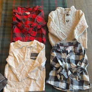 Size 18mo Cat & Jack shirts